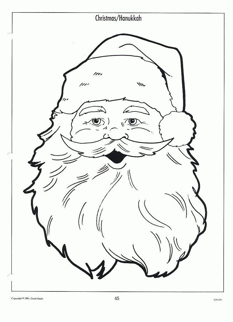 Święty Mikołaj kolorowanki